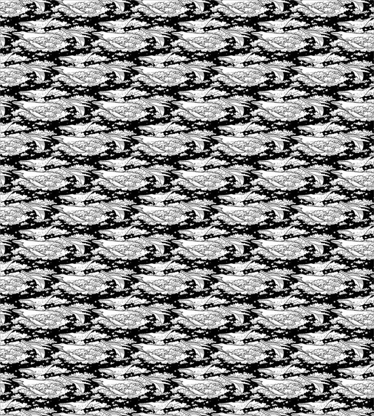 Ocean Mammals Flying — Pattern