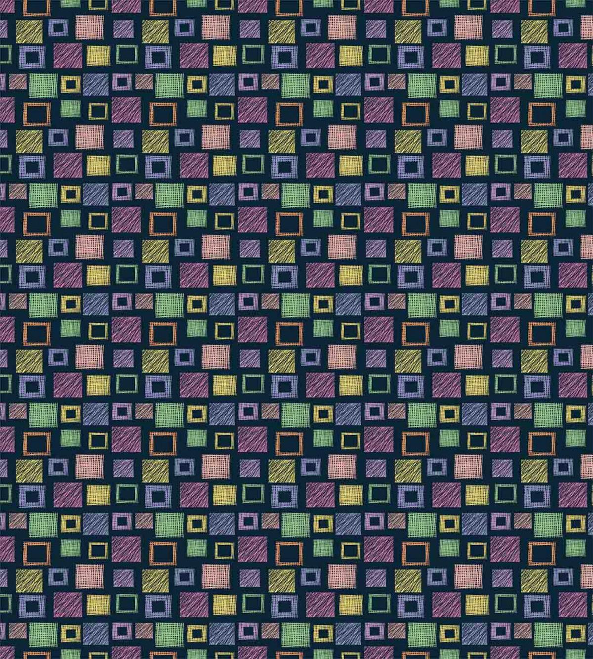 Hand Drawn Squares — Pattern