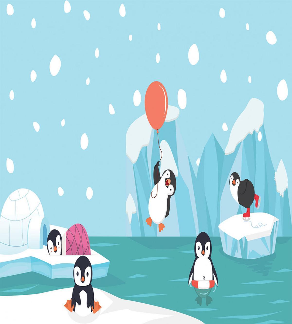 Penguins on Ice — Pattern