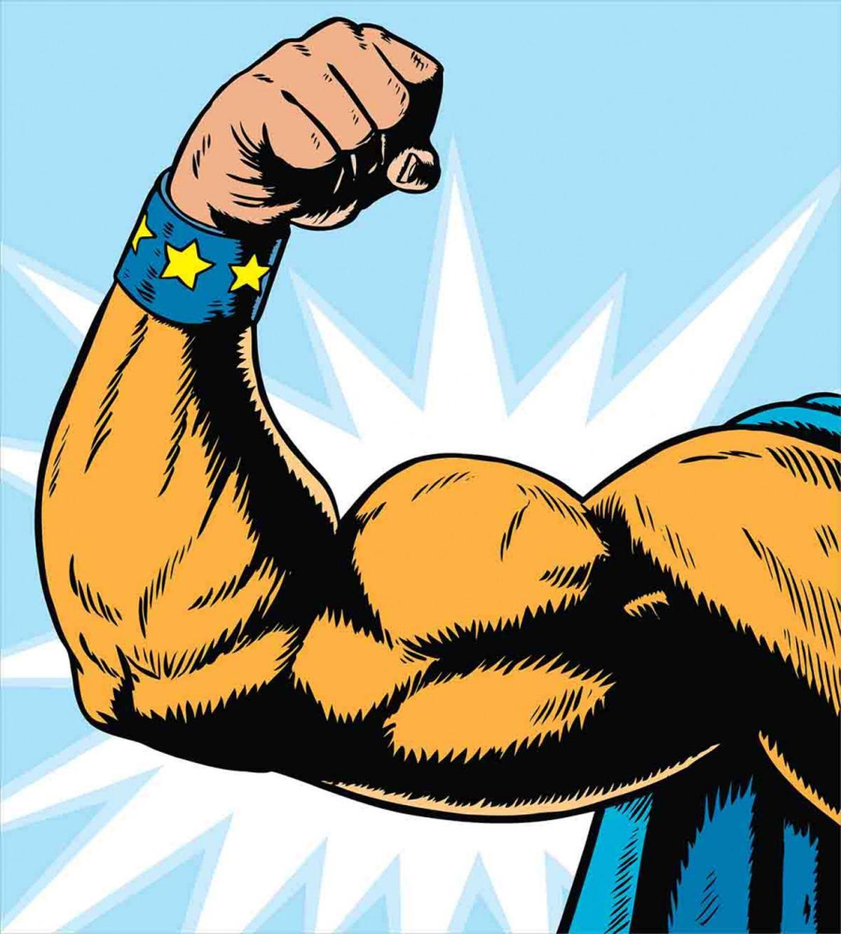 Cartoon Superheros Power — Pattern