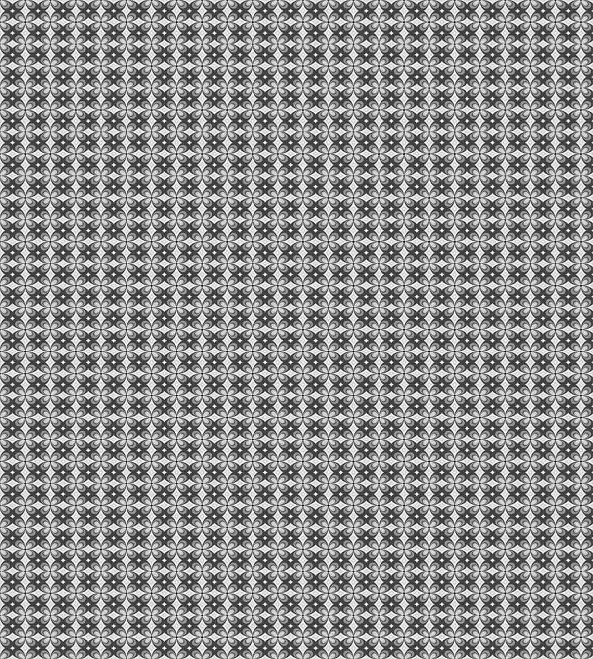 Retro Simple Floral Motifs — Pattern