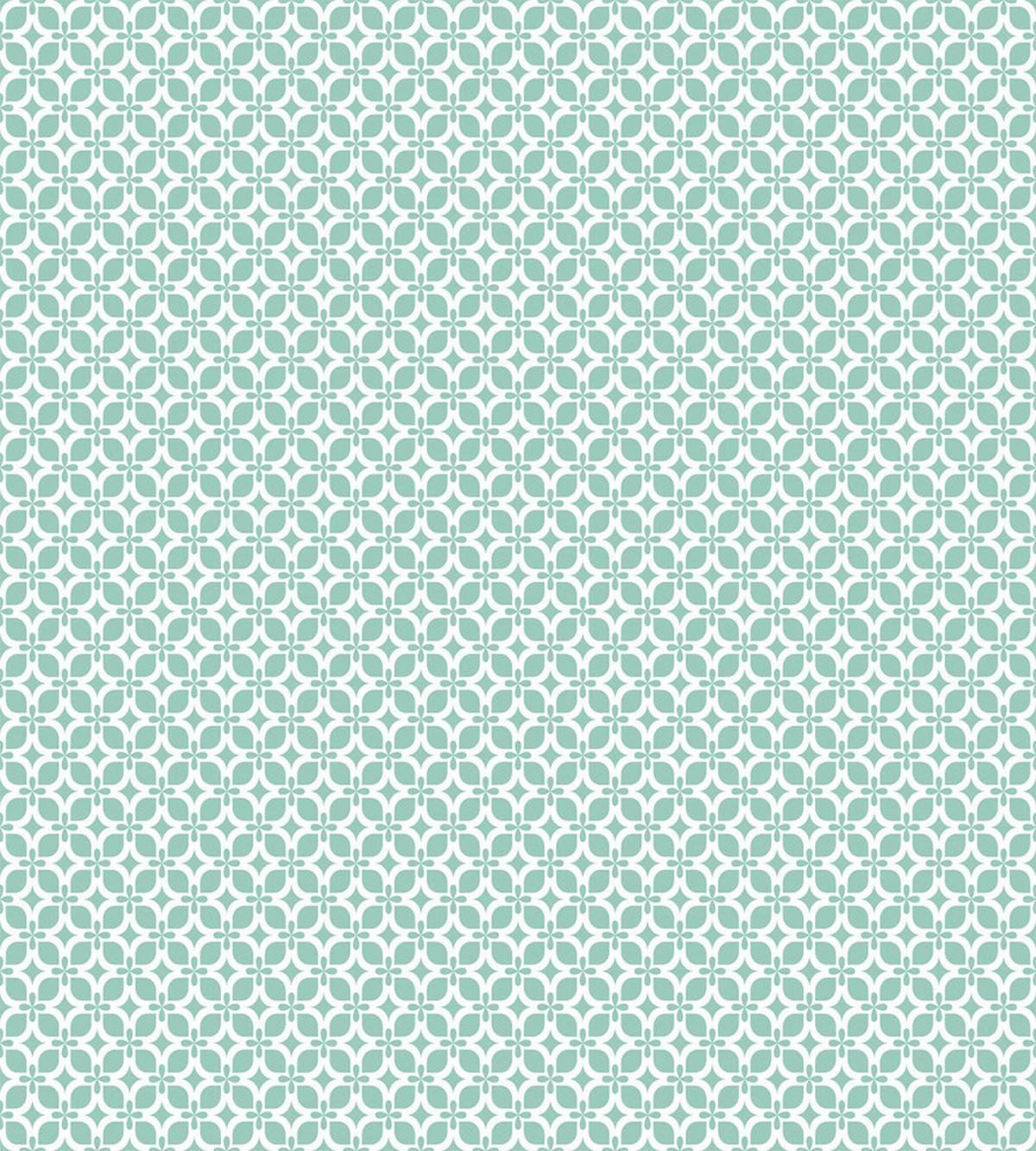 Rounded Squares and Flowers — Pattern