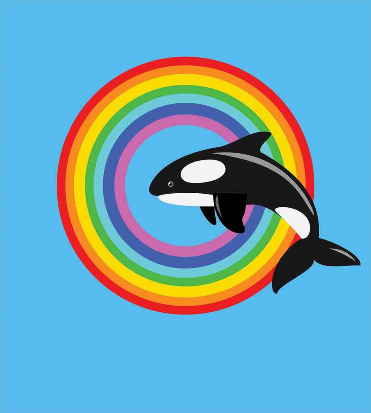 Rainbow Round and Whale — Pattern