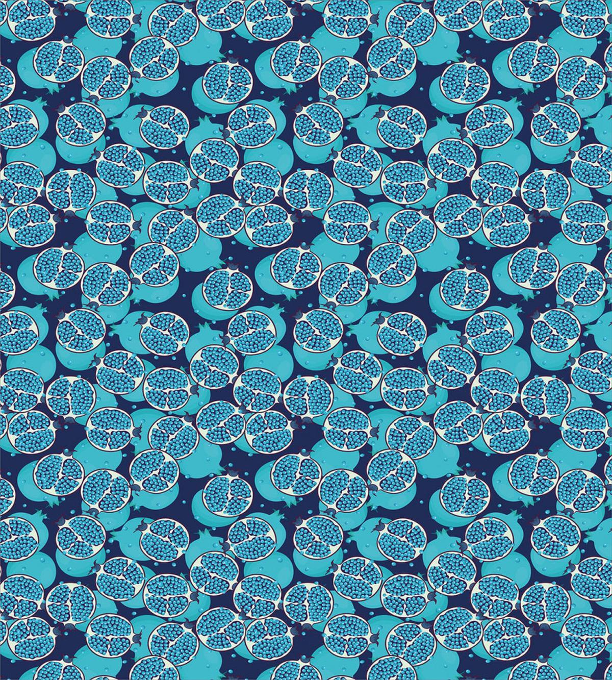 Exotic Pomegranate — Pattern