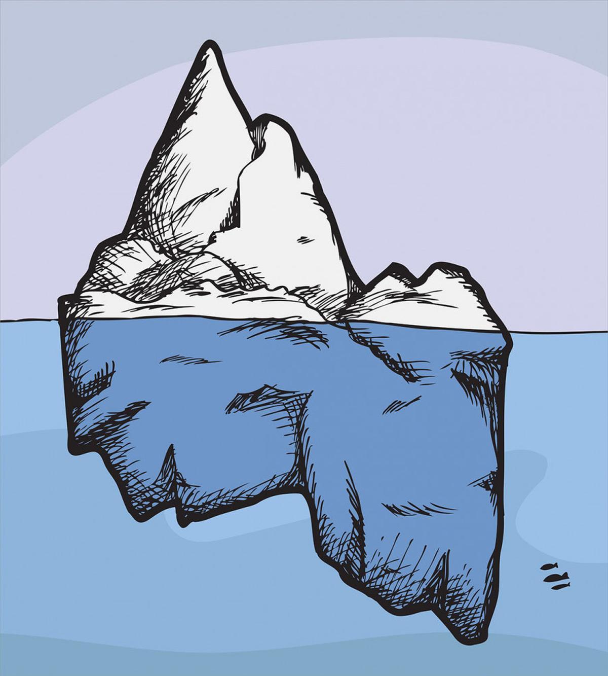 Ice Below and Above Water — Pattern