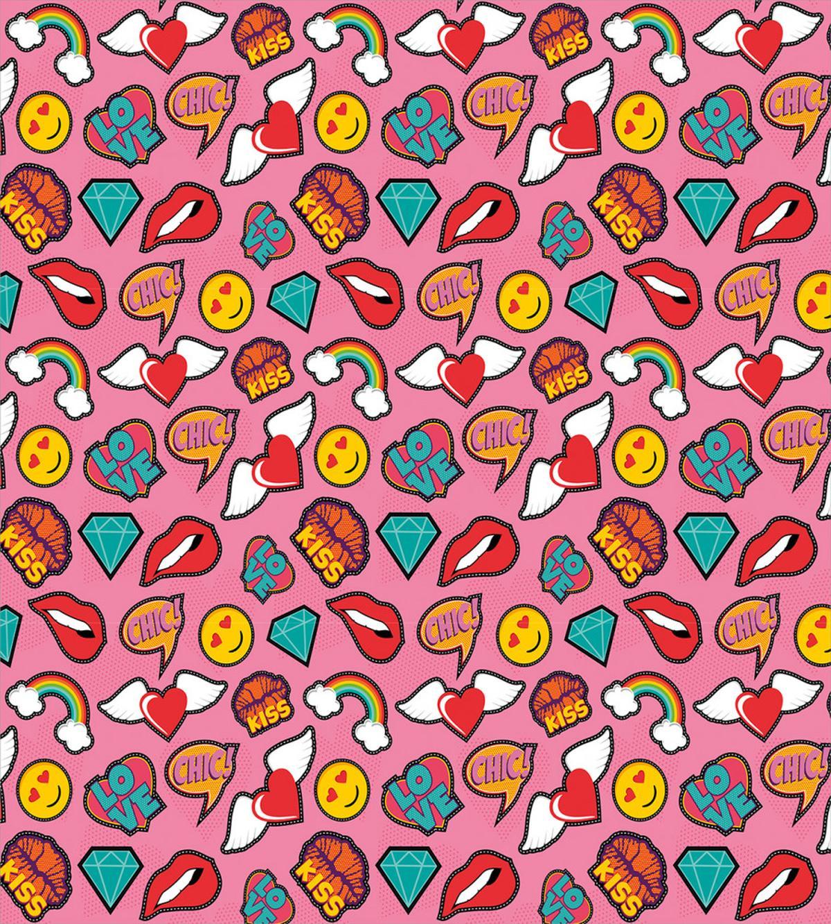 Dotted Hearts Rainbow — Pattern
