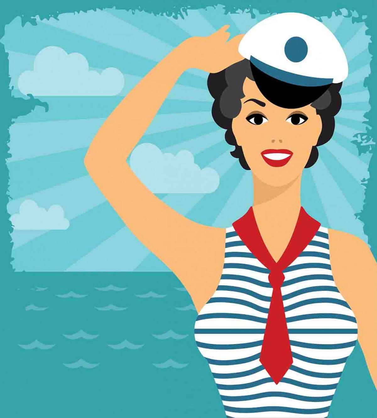 Smiling Sailor Girl — Pattern