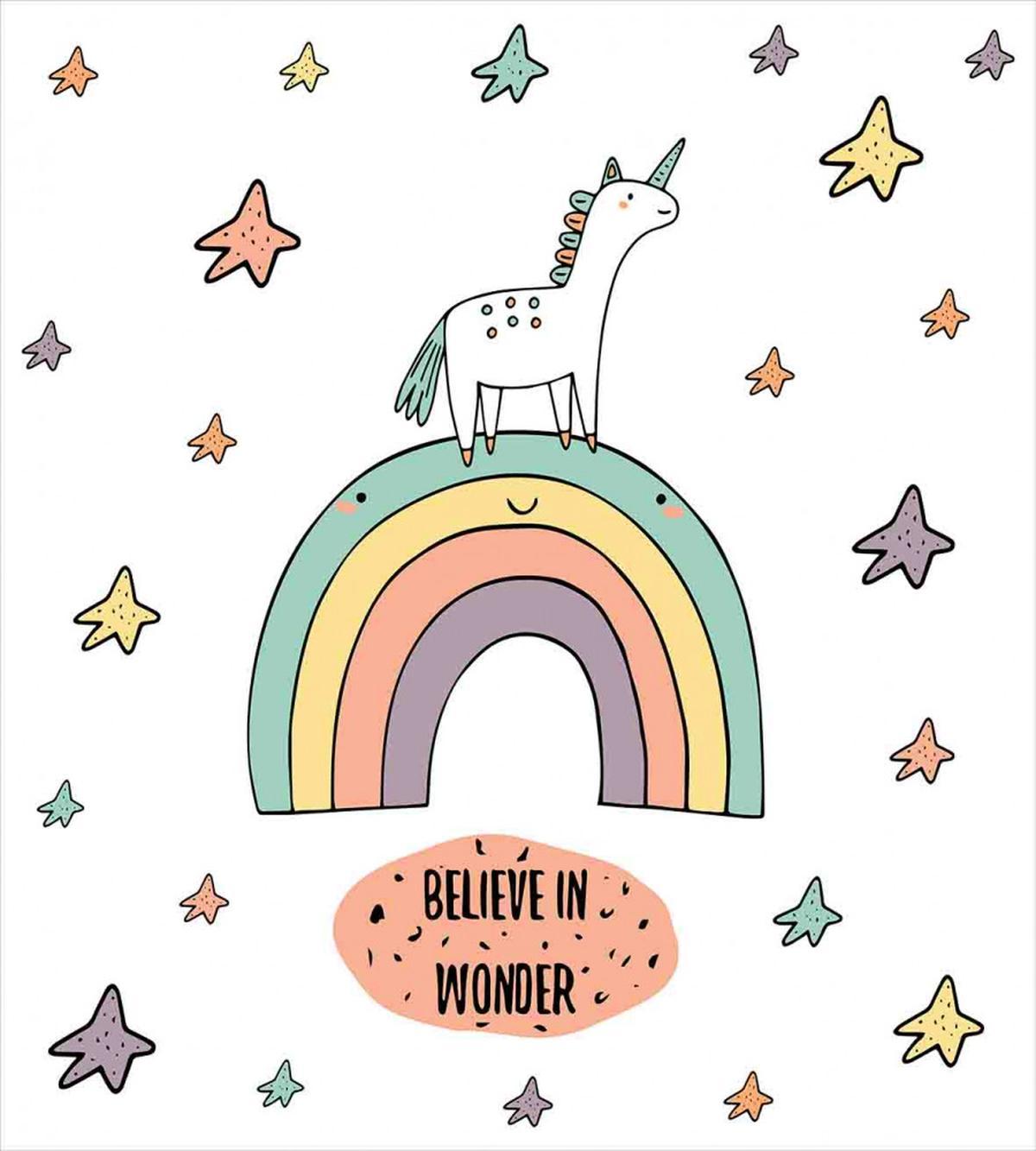 Rainbow Colorful Stars — Pattern
