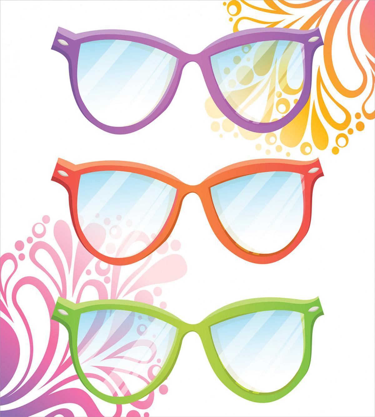 Summer Glasses Floral — Pattern