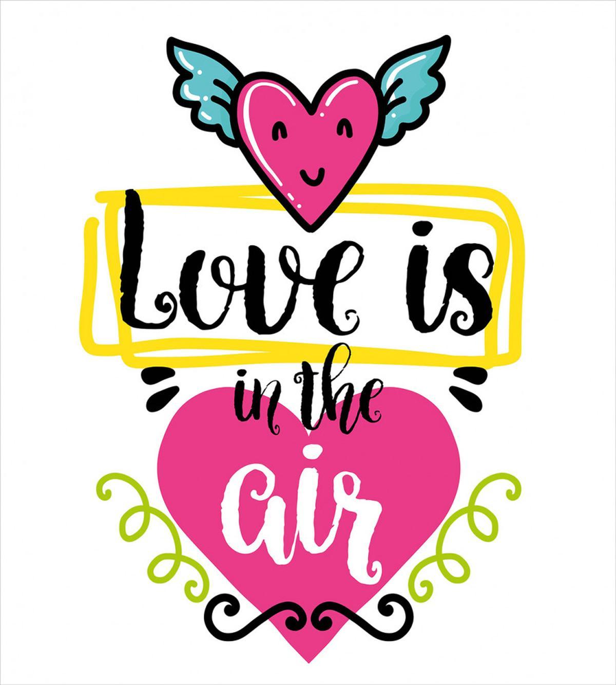 Love is in Air Words — Pattern