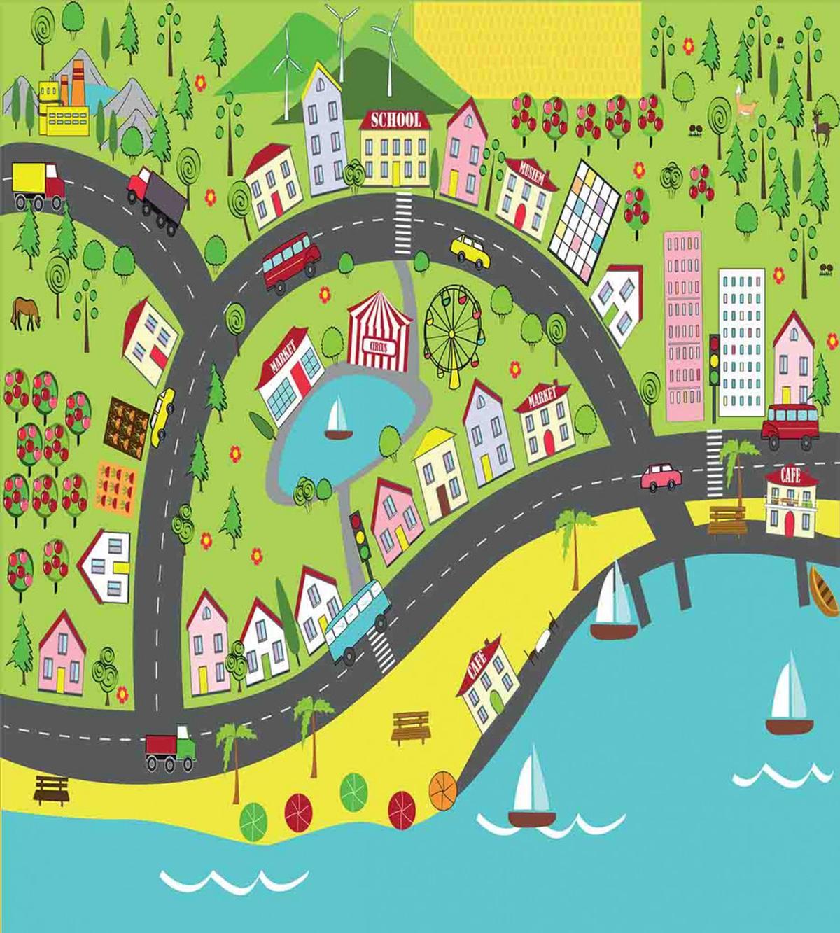 Landscape of Urban and Suburbs — Pattern