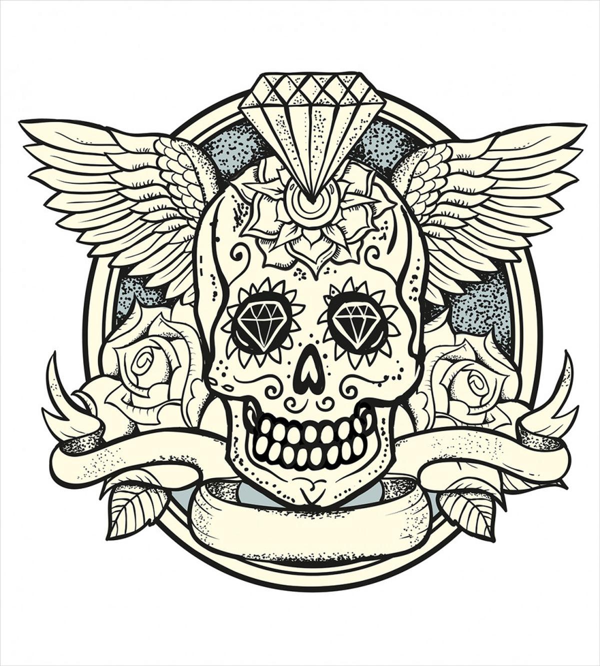 Calavera Diamond — Pattern
