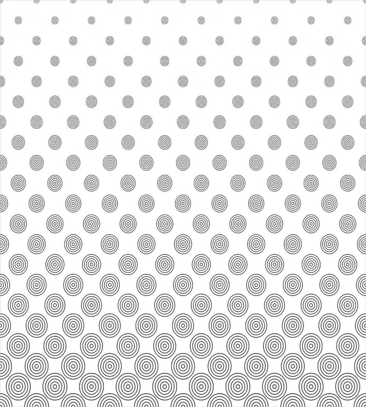 Spiraling Dots — Pattern