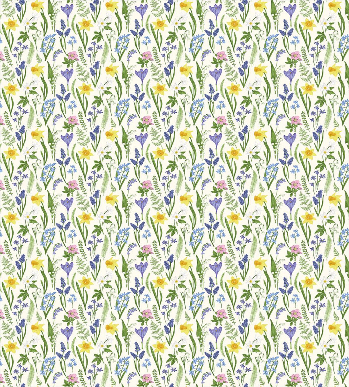 Rural Meadow Garden Flowers — Pattern