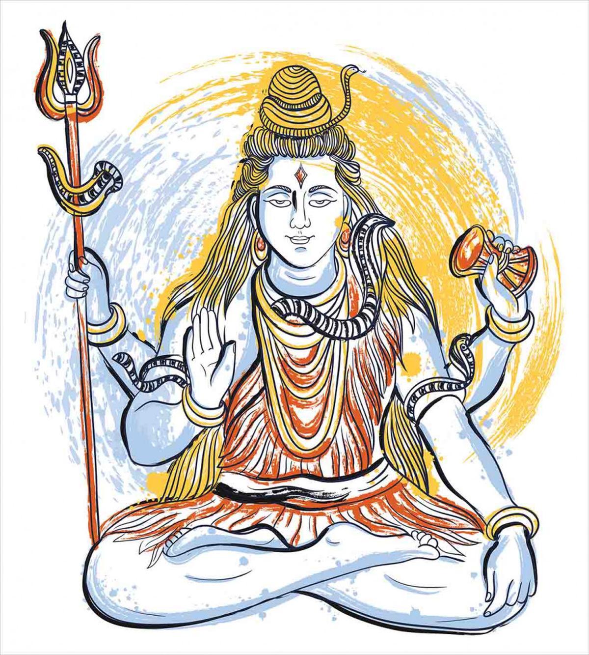 Grungy Style Meditation — Pattern