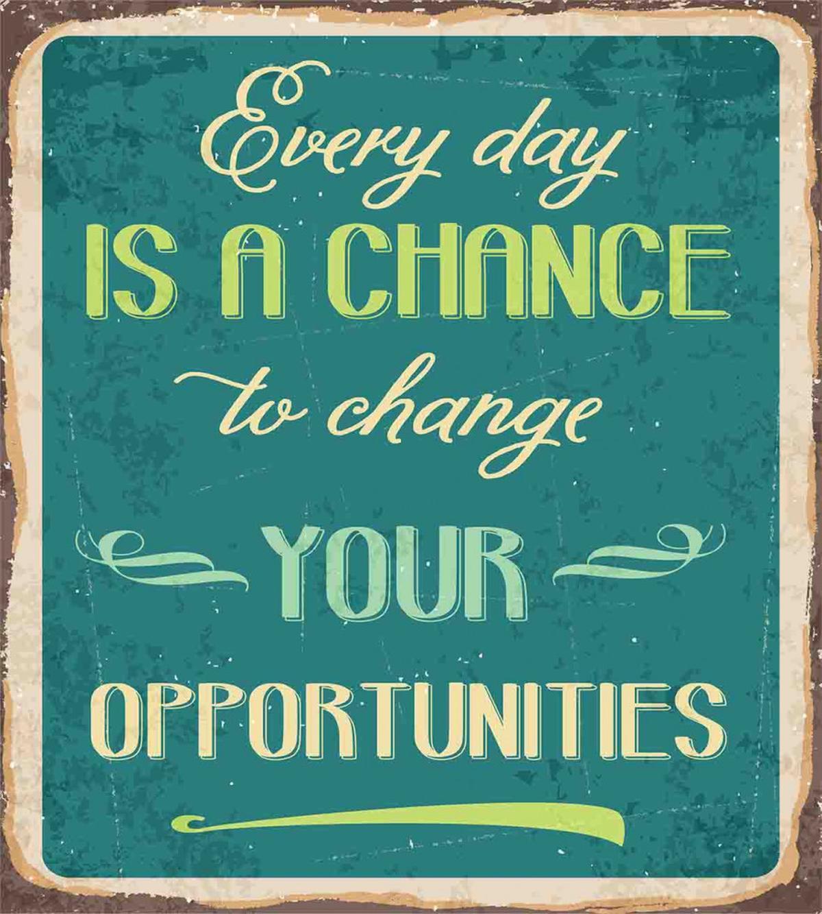 Motivational Retro Poster — Pattern
