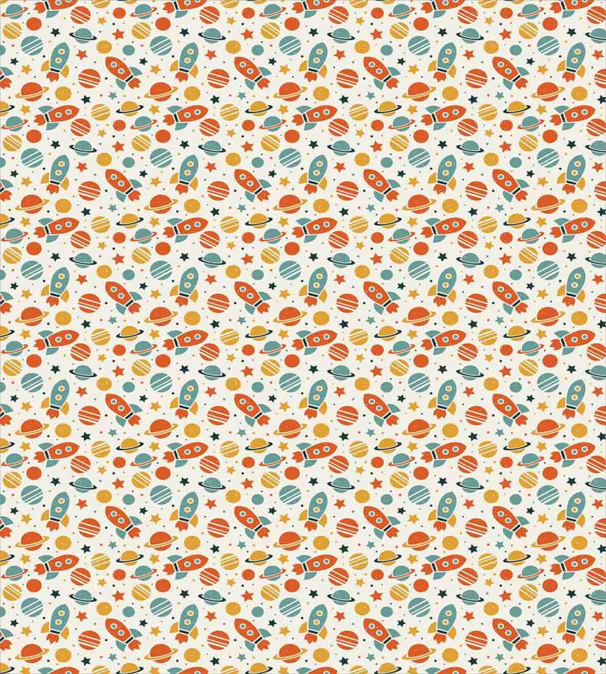 Colorful Doodle Universe — Pattern