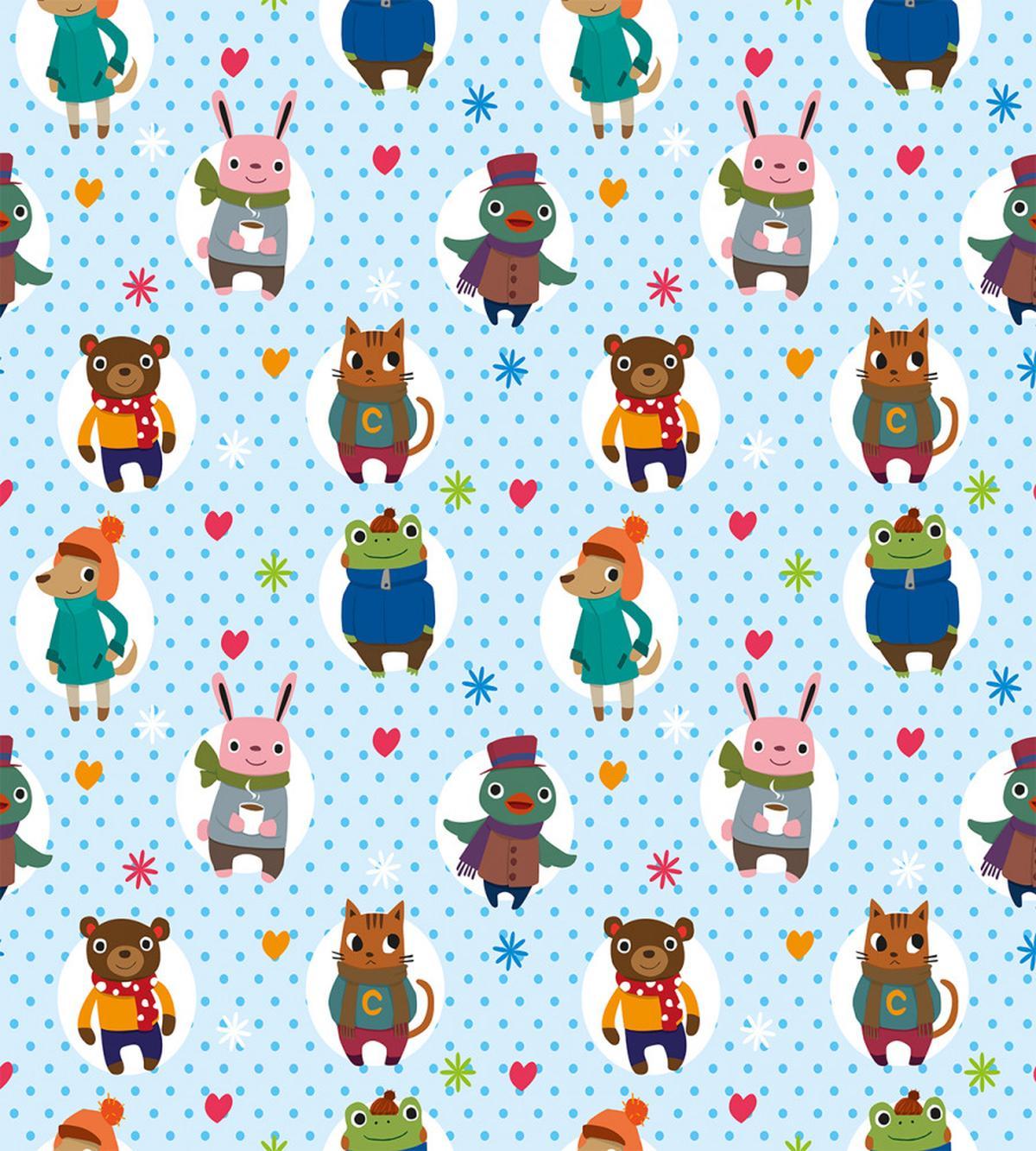 Animals Winter Clothing — Pattern