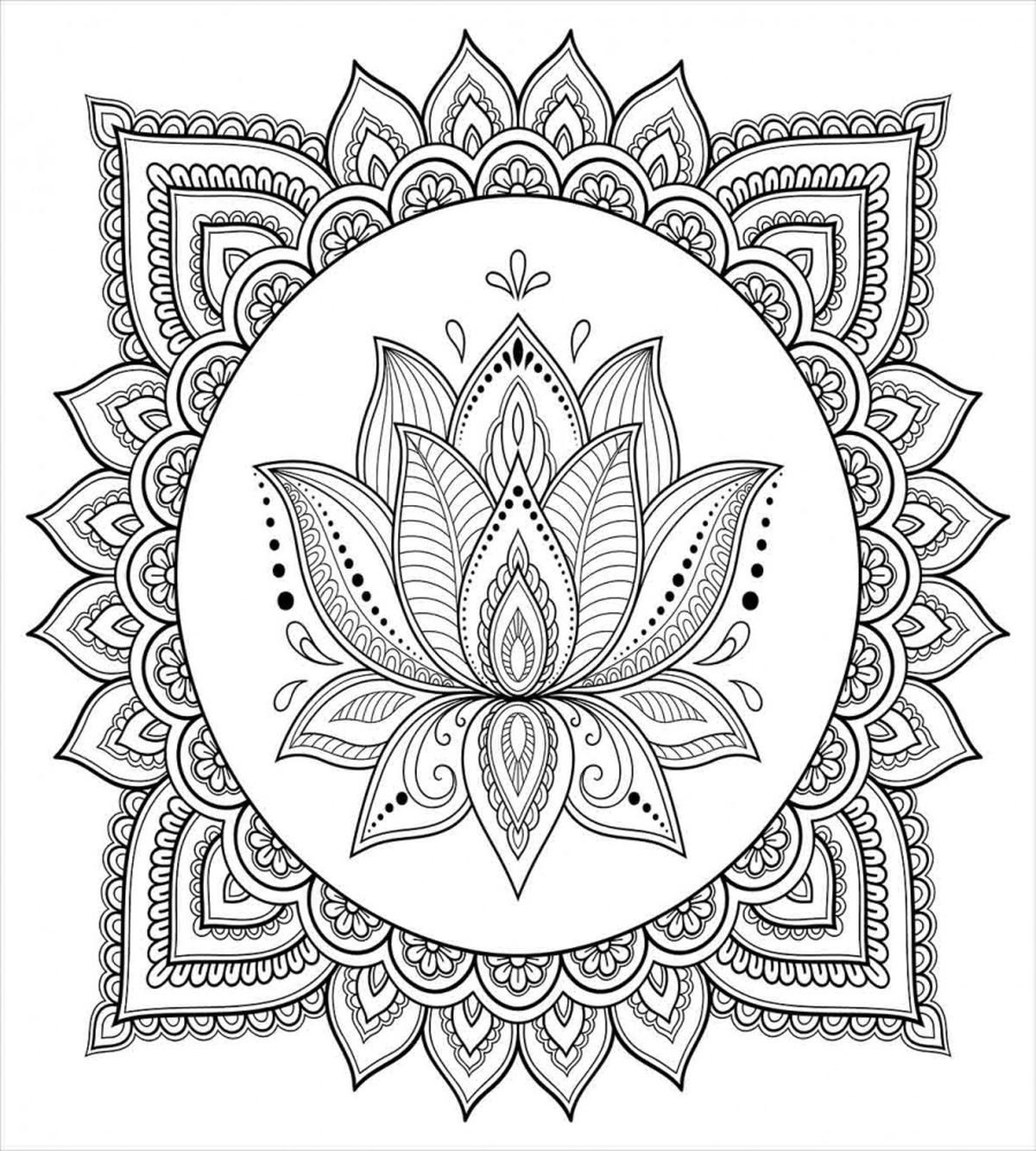 Folk Ornamental Tattoo Art — Pattern