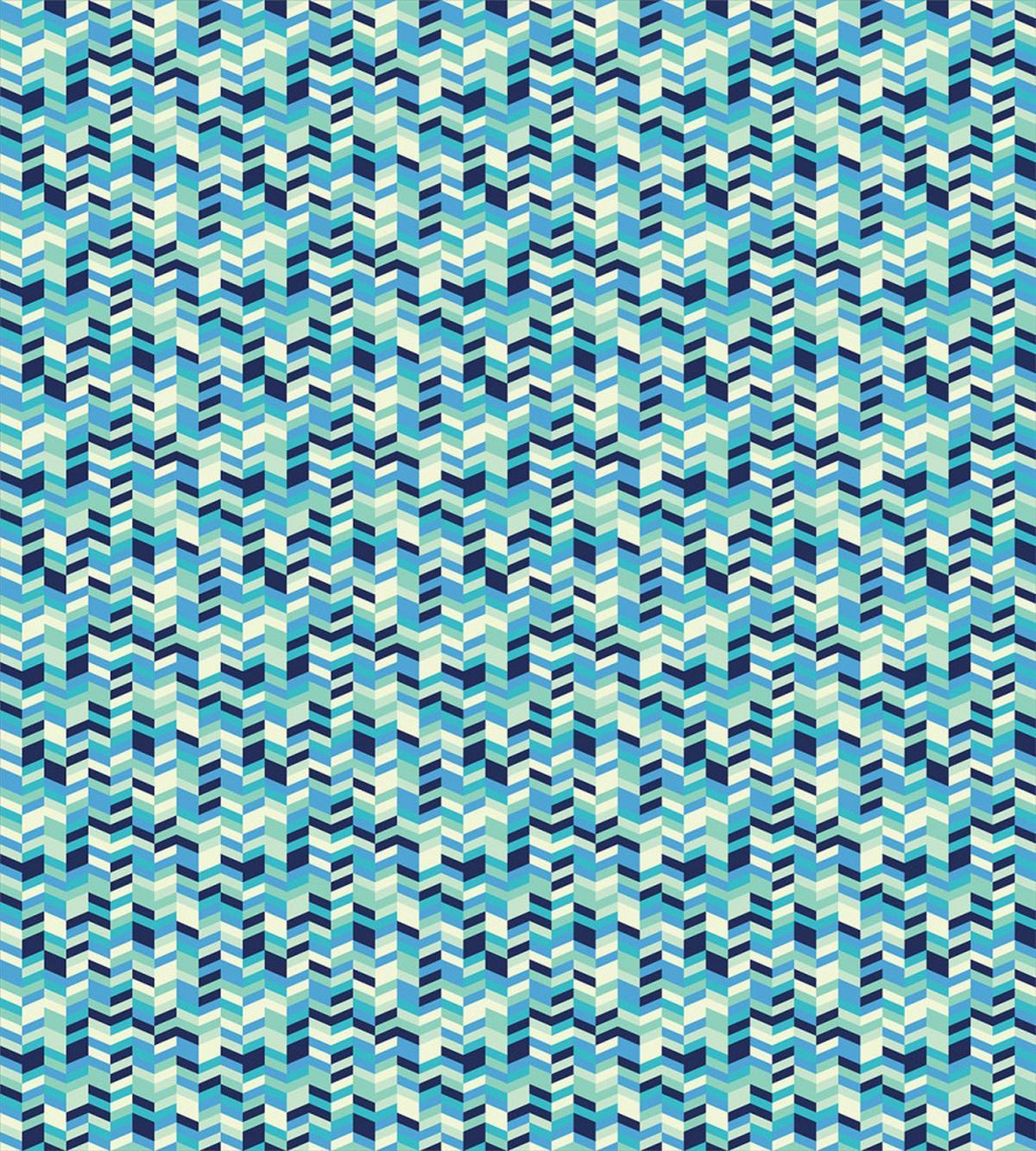 Green and Blue Tones — Pattern