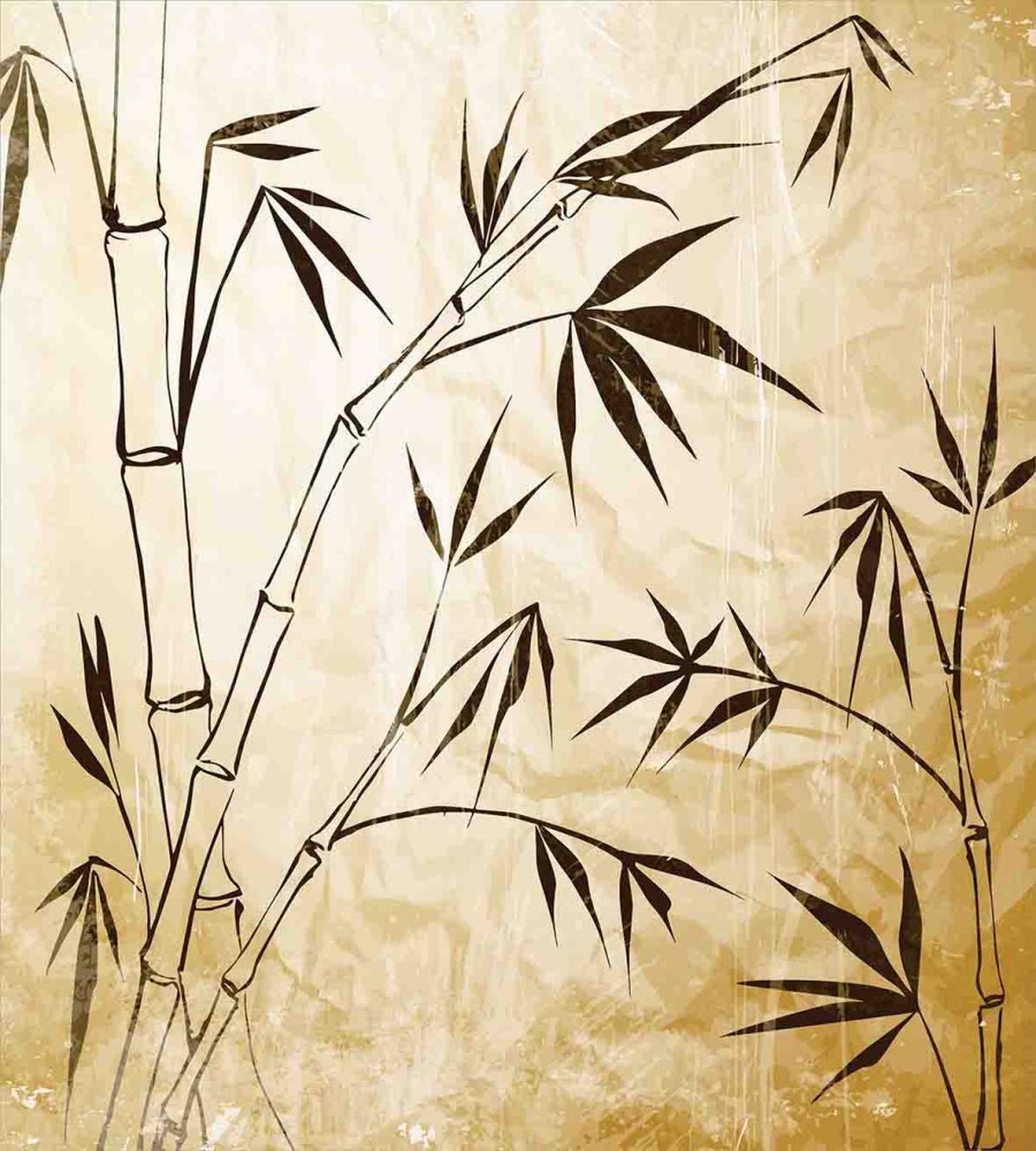 Gradient Bamboo Leaves — Pattern