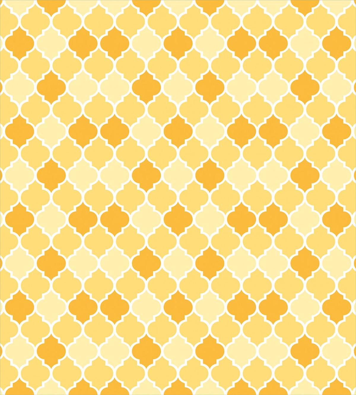 Trellis in Yellow — Pattern