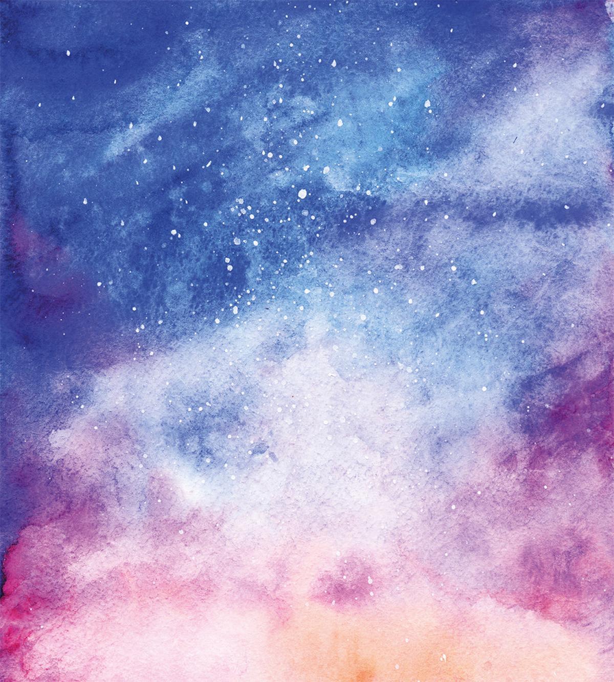 Watercolor Space — Pattern