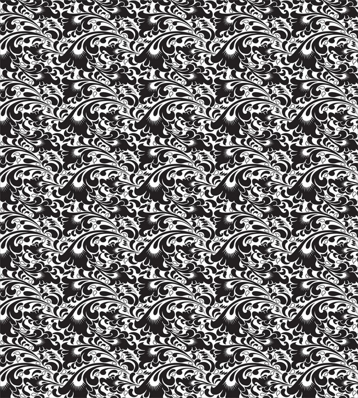 Swirls and Drops — Pattern