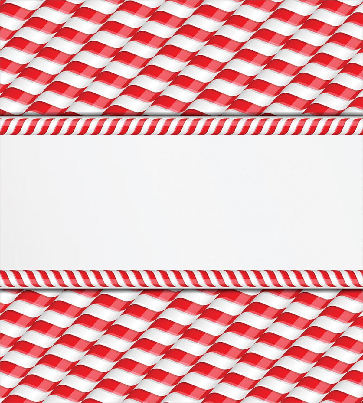 Abstract Xmas Border — Pattern