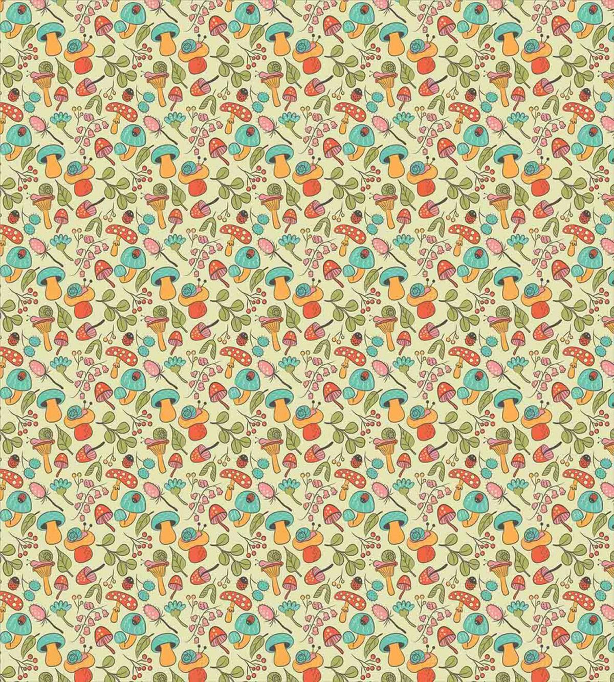 Cartoon Style Woodland — Pattern
