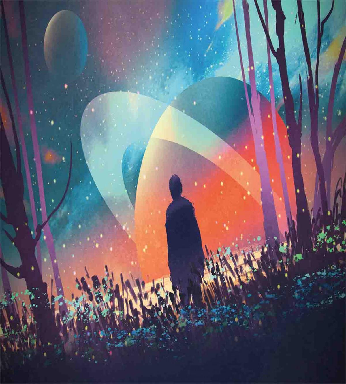 Galaxy Planets Cosmos — Pattern
