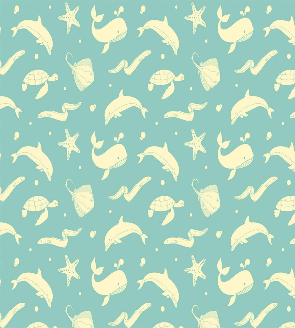 Soft Dolphin Turtle Starfish — Pattern