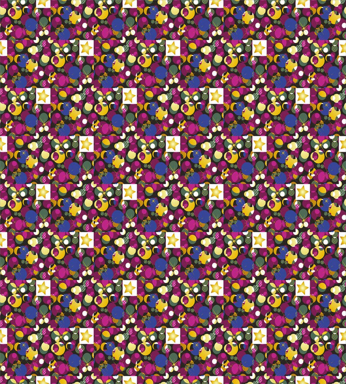 Stars Circles Squares — Pattern