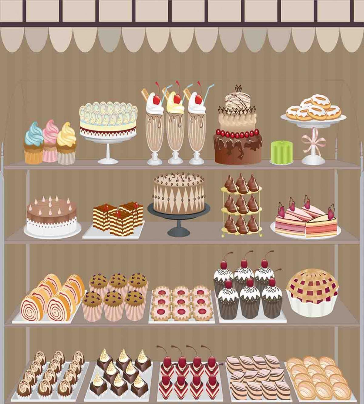 Bakery Window Display — Pattern