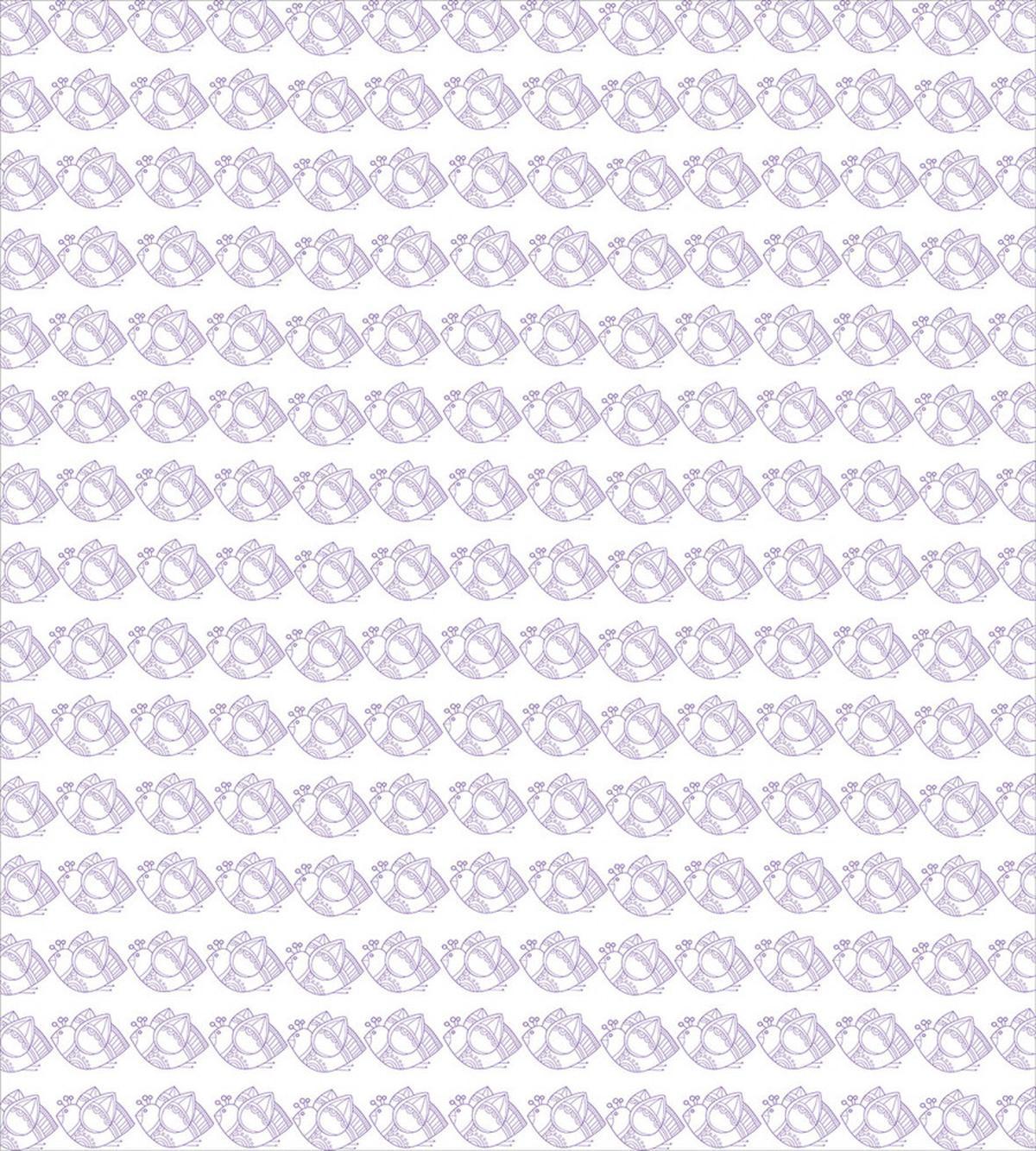 Drawings of Ornate Birdies — Pattern