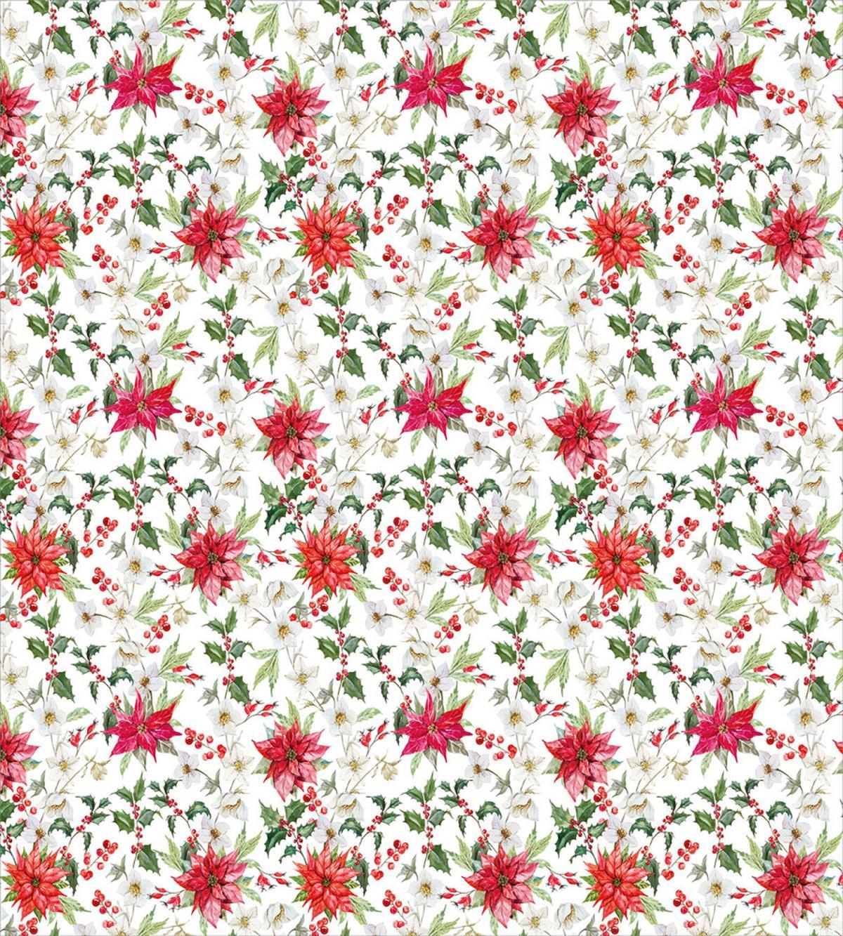Poinsettia Rowan — Pattern