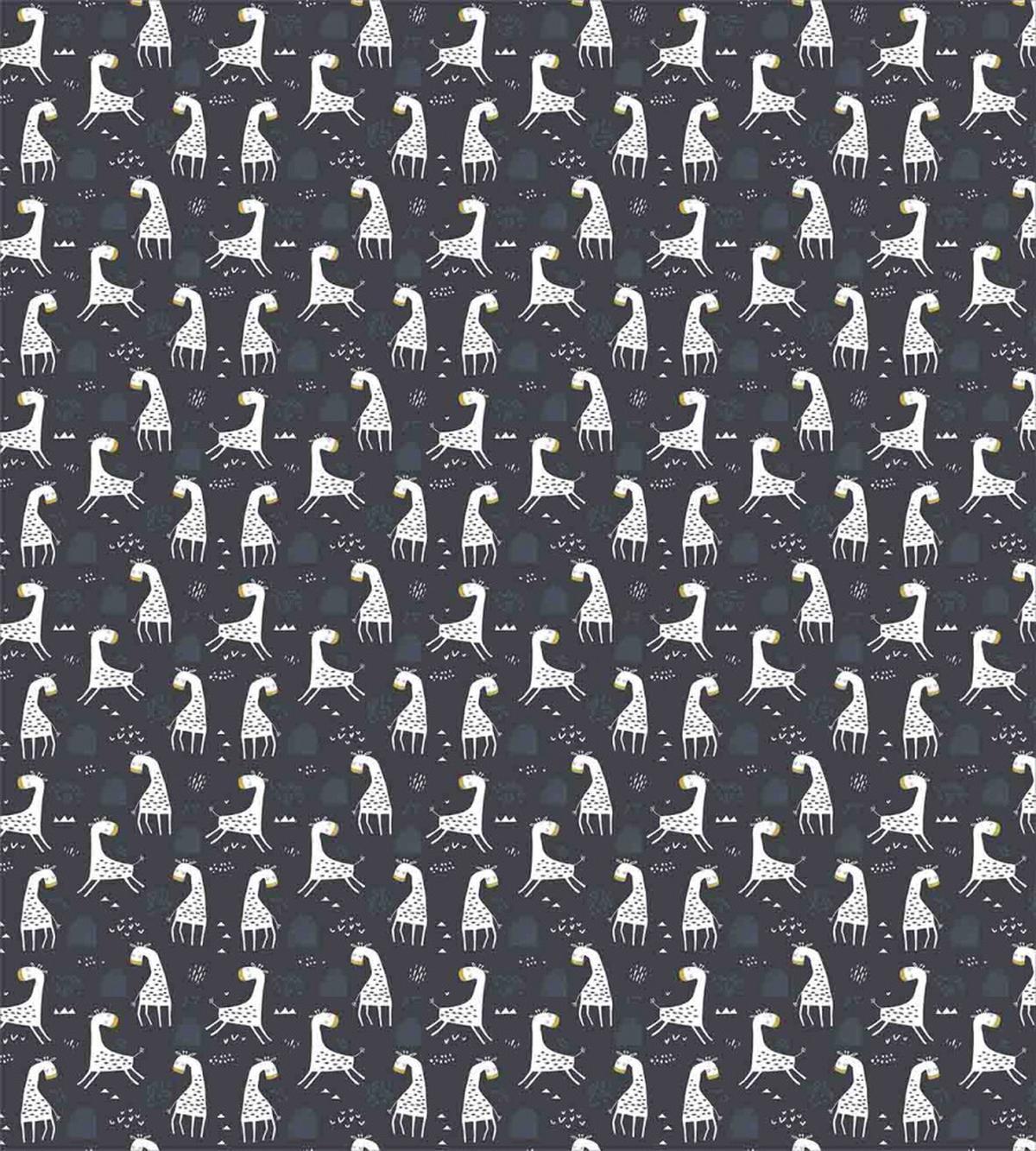 Simple Cartoon Giraffe — Pattern