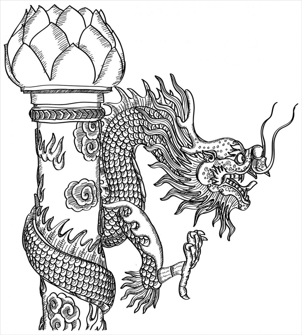 Chinese Creature — Pattern