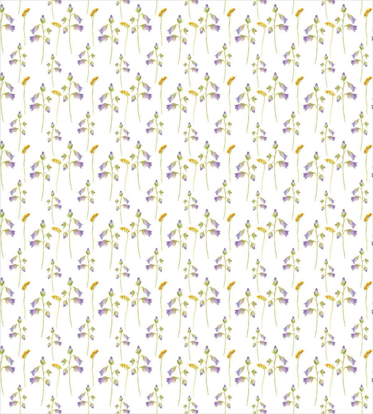 Simple Spring Tone Flowers — Pattern