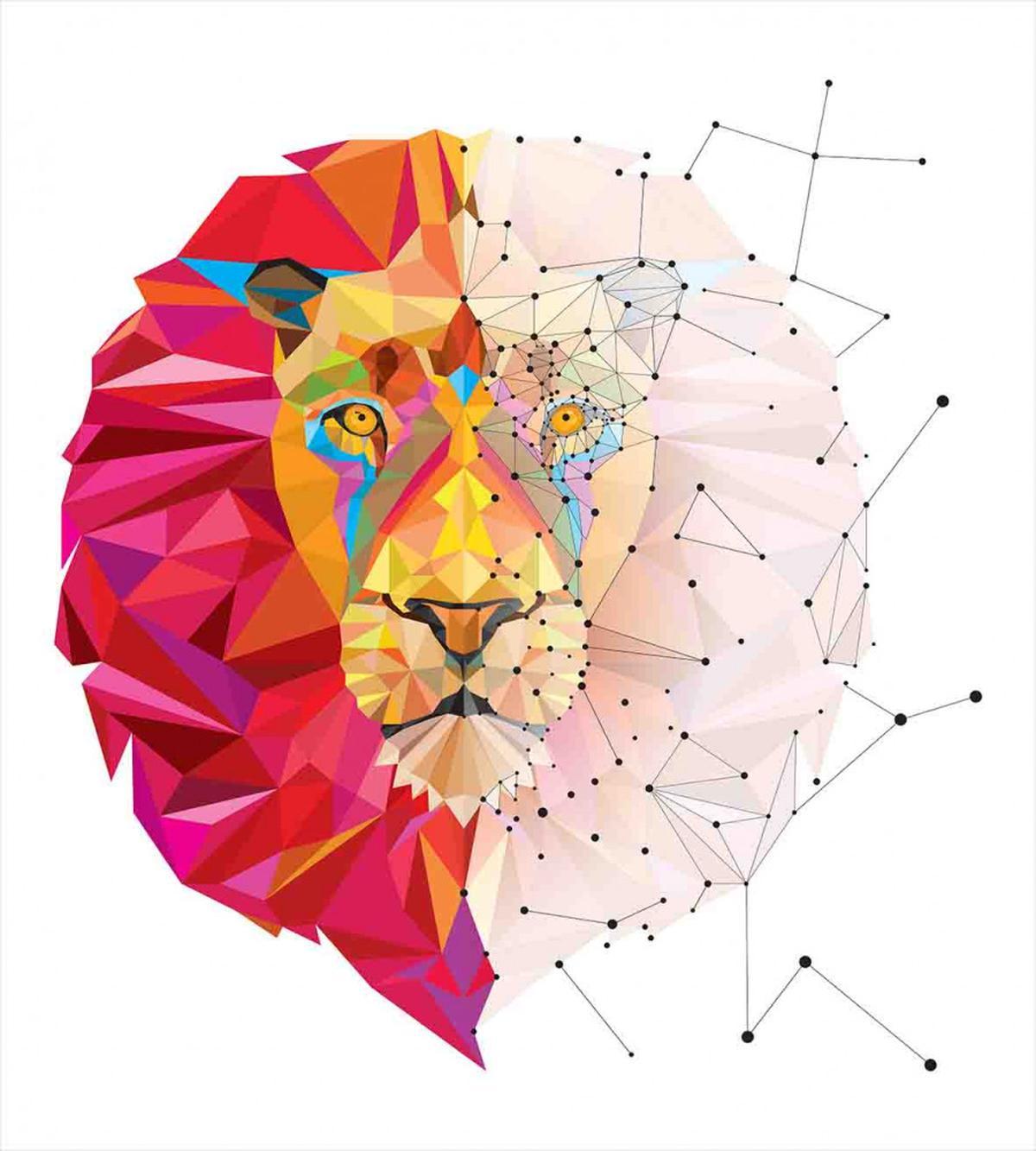Lion Head — Pattern