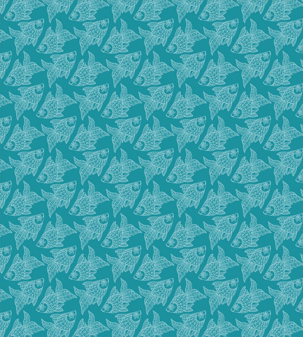 Japanese Style Ornate Fish — Pattern