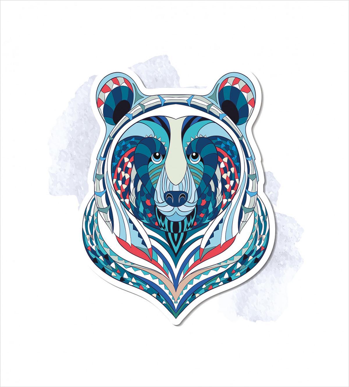 Patterned Portrait — Pattern