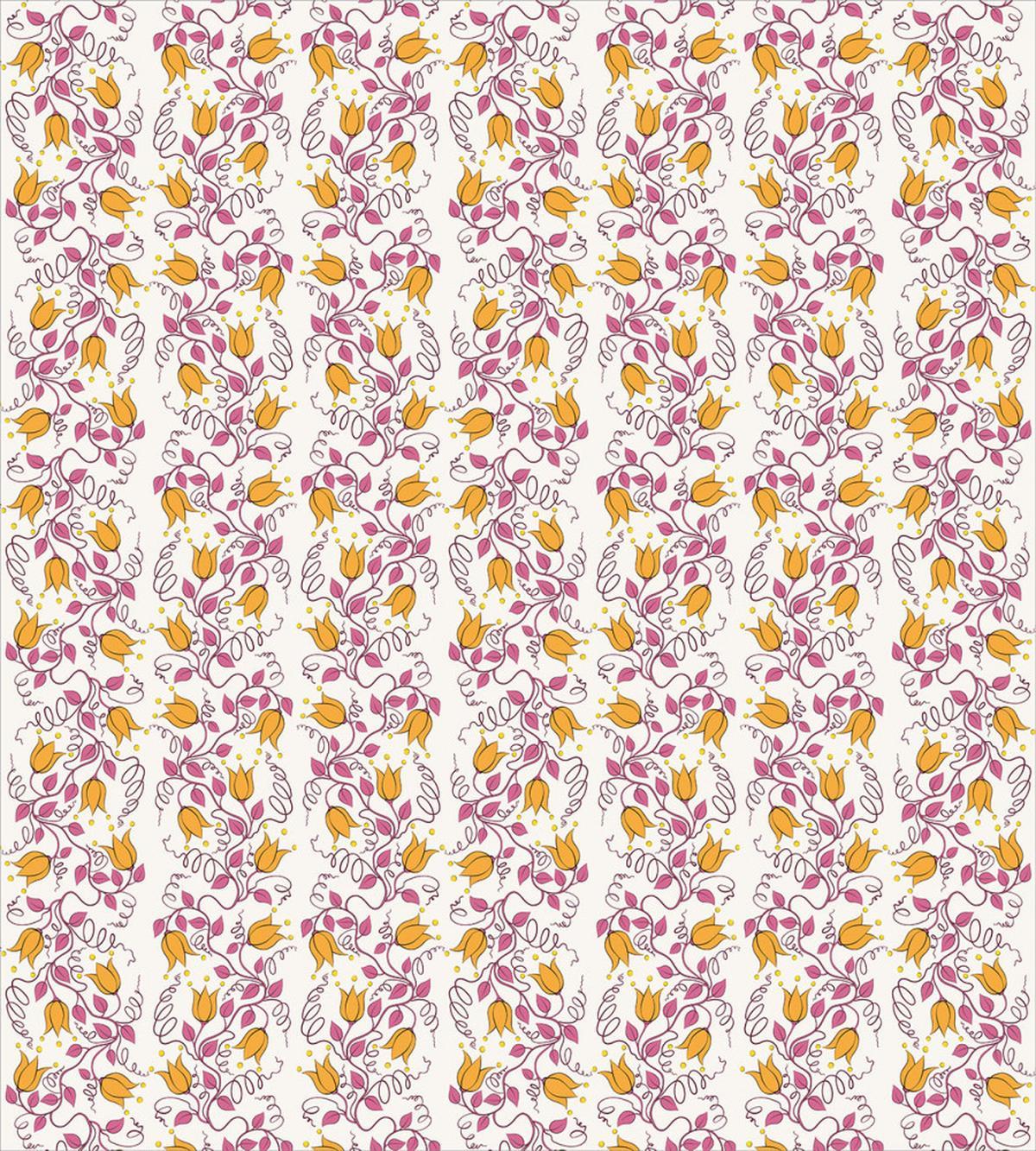 Summer Flowers and Branches — Pattern