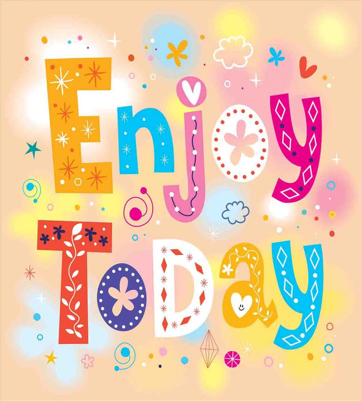 Enjoy Today Words — Pattern