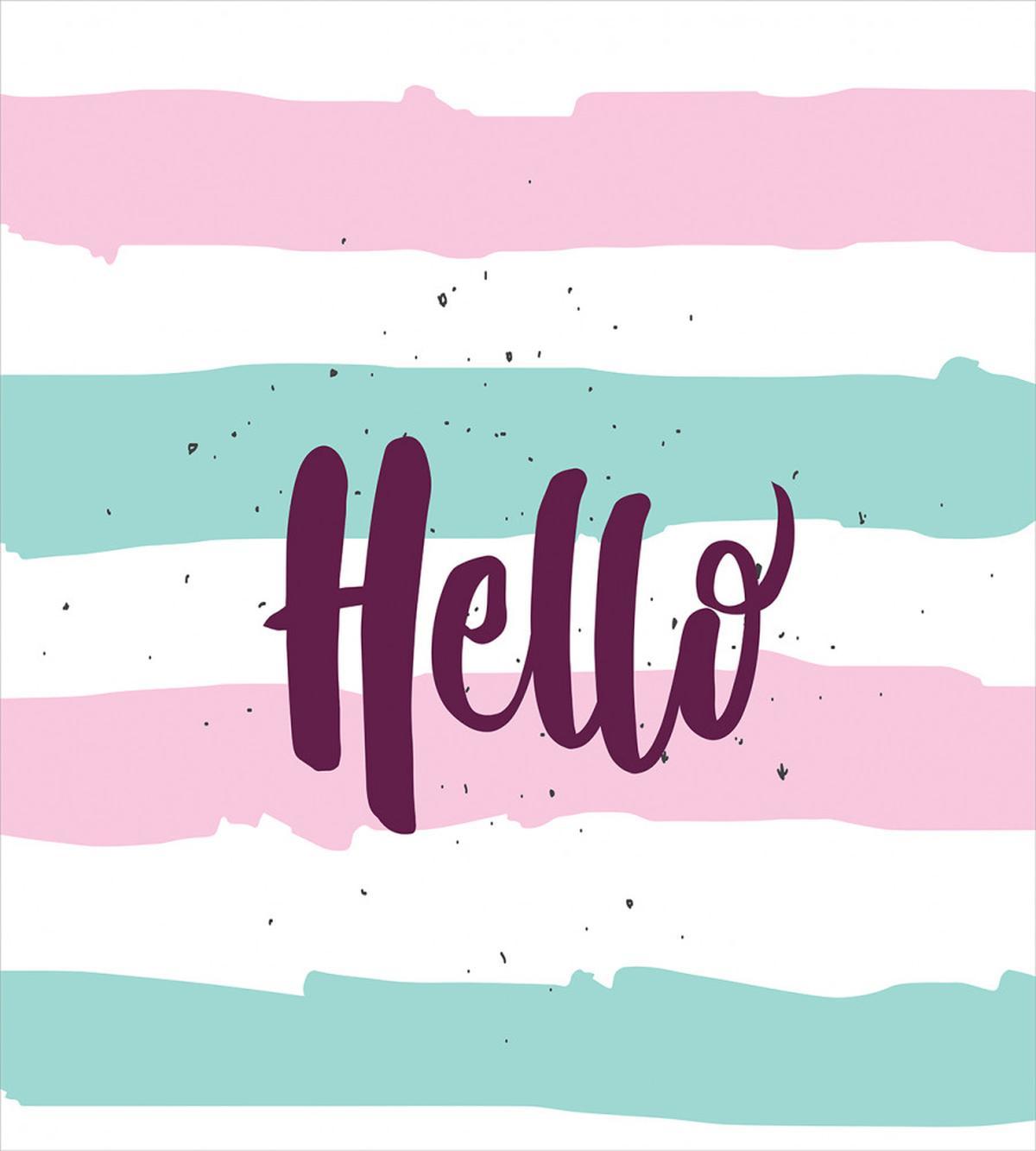 Pastel Lines Calligraphy — Pattern