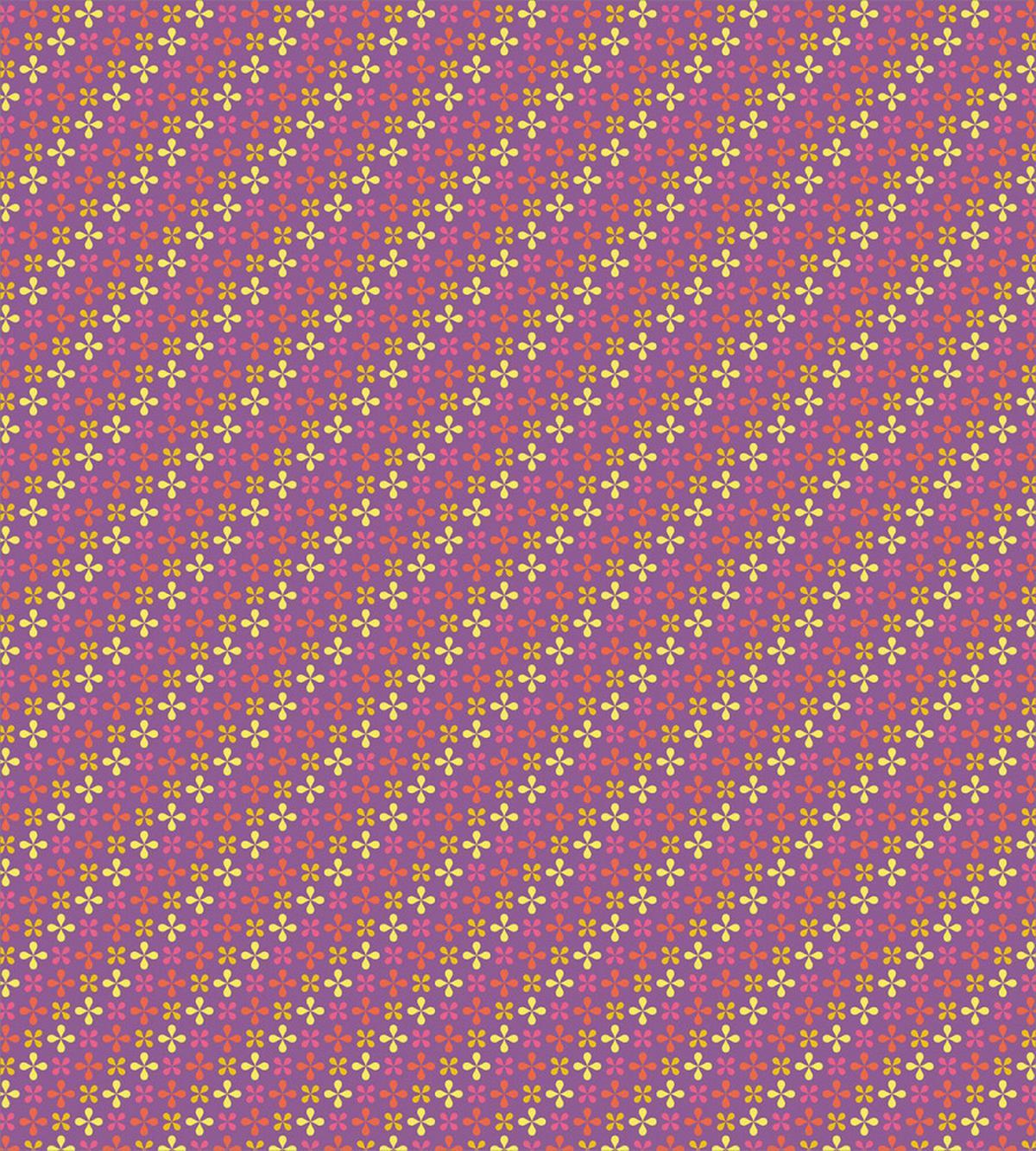 Blooming 4 Petal Flowers — Pattern