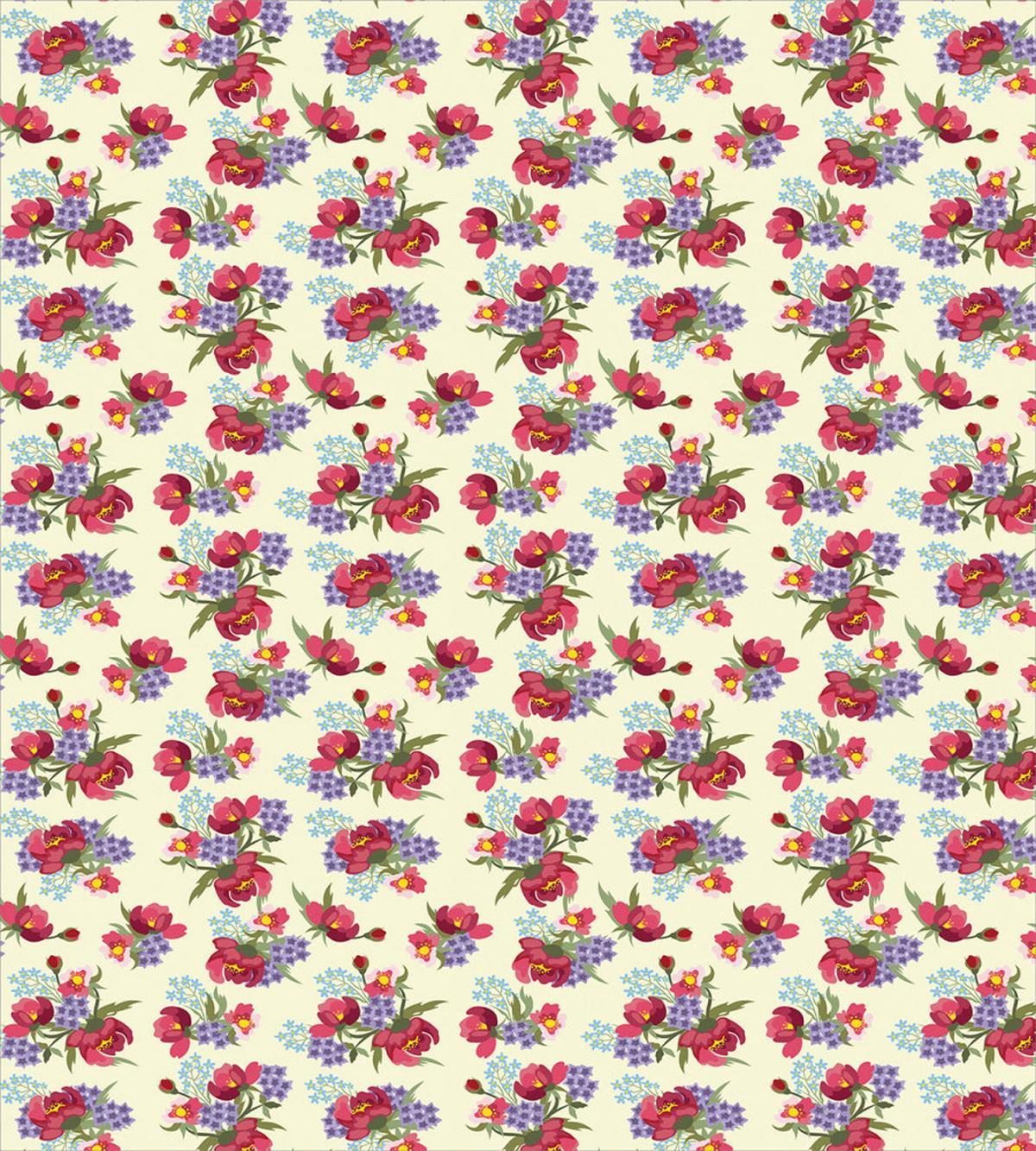 Shabby Garden Blossoms — Pattern