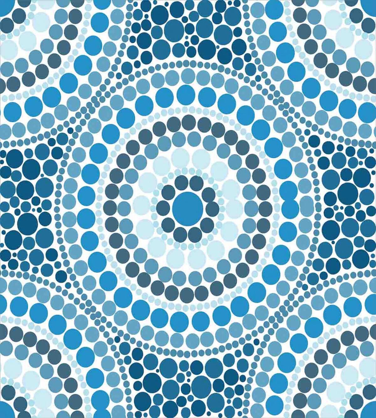 Concentric Circles Dots — Pattern