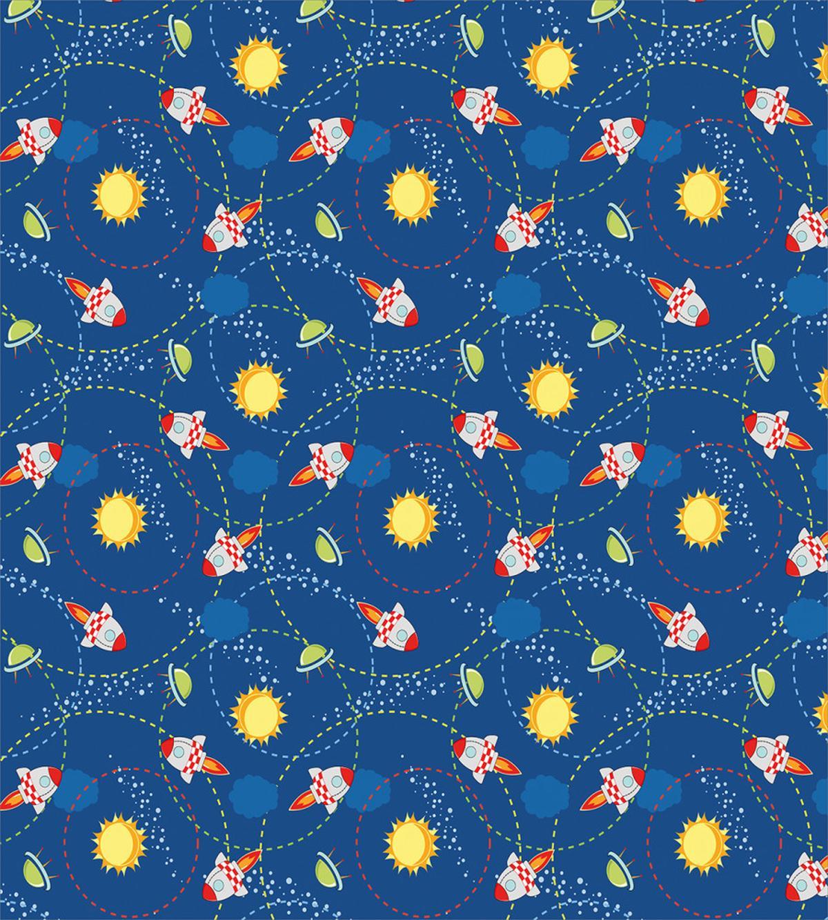 Little Cartoon Rocket — Pattern
