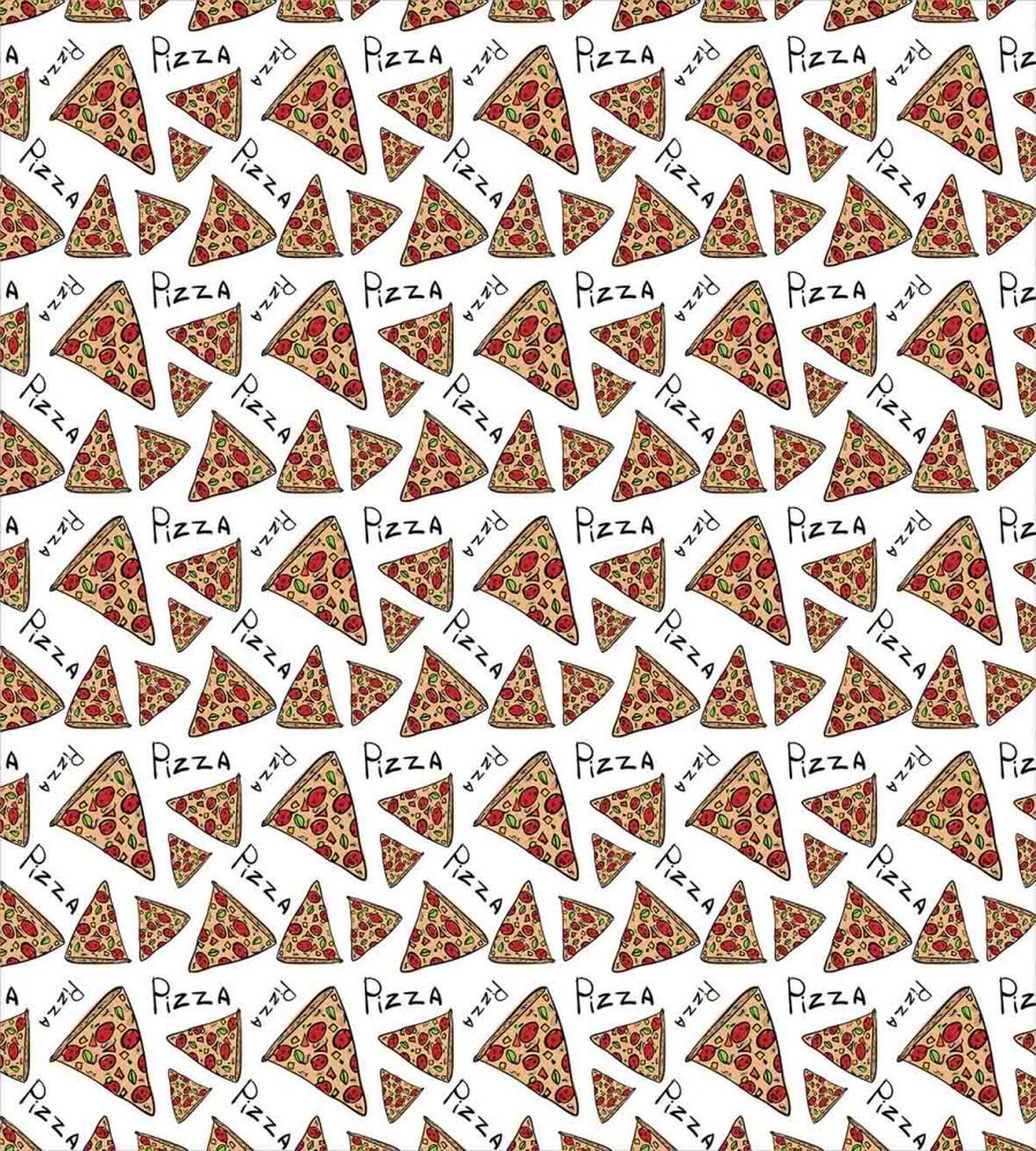 Doodle Art Style Slices — Pattern